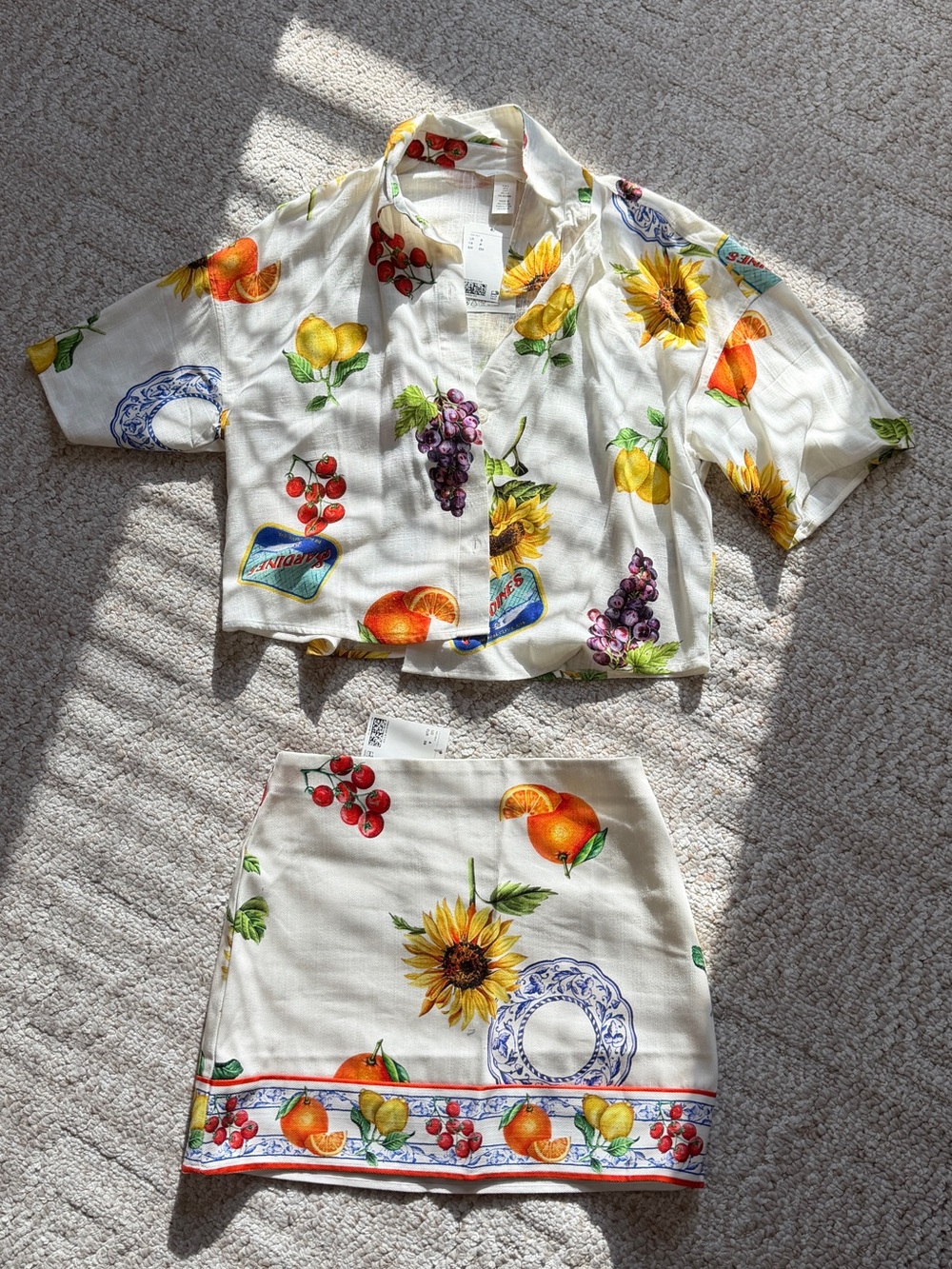 NWT H&M Two-piece Linen Set